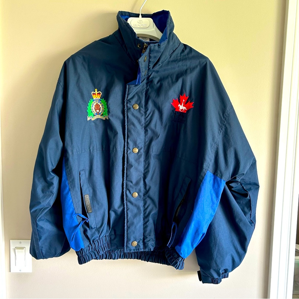 Vintage RCMP Stormtech Jacket Celebrating 125 years of the force 1873-1998